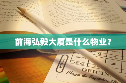 前海弘毅大厦是什么物业？