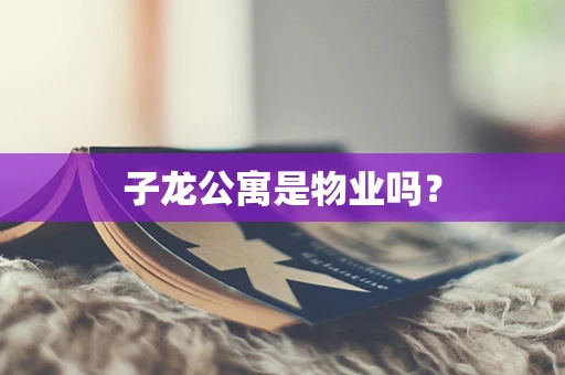 子龙公寓是物业吗？
