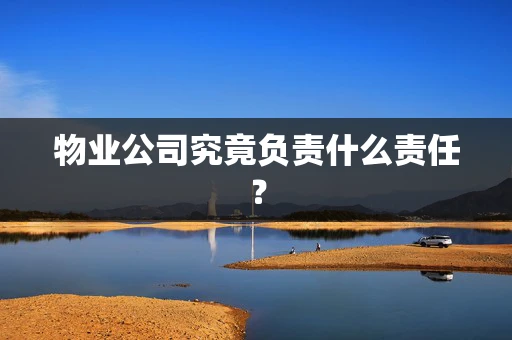 物业公司究竟负责什么责任？