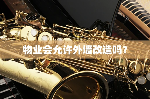 物业会允许外墙改造吗？
