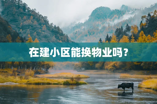 在建小区能换物业吗？