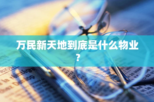 万民新天地到底是什么物业？