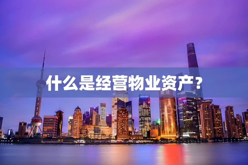 什么是经营物业资产？