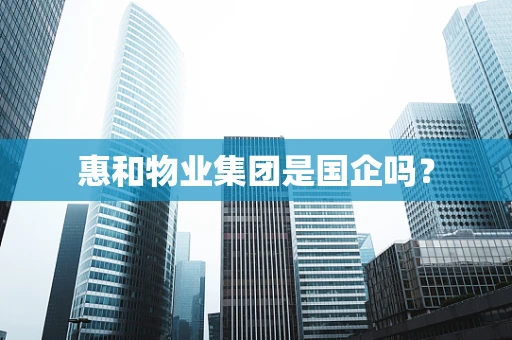 惠和物业集团是国企吗？