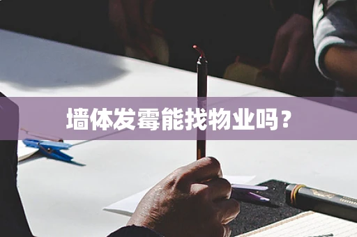 墙体发霉能找物业吗？