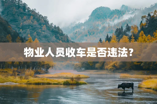 物业人员收车是否违法？