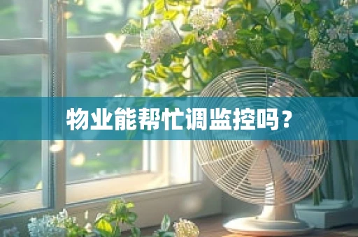 物业能帮忙调监控吗？