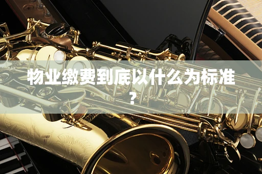 物业缴费到底以什么为标准？