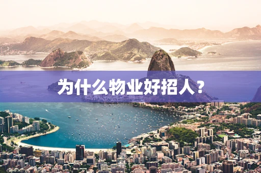 为什么物业好招人？