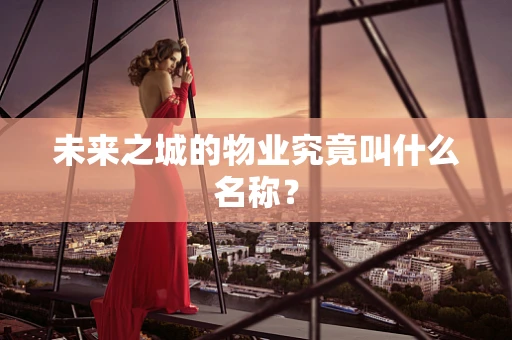 未来之城的物业究竟叫什么名称？
