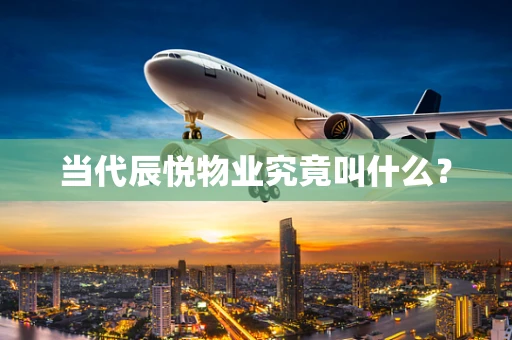 当代辰悦物业究竟叫什么？