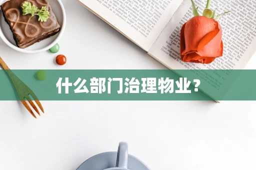 什么部门治理物业？