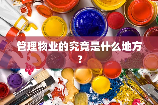管理物业的究竟是什么地方？