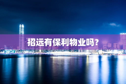 招远有保利物业吗？