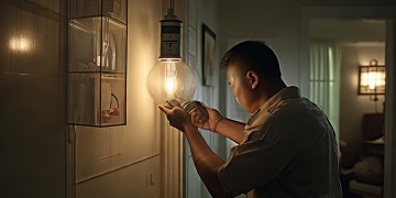 物业换灯泡收50元，贵吗？