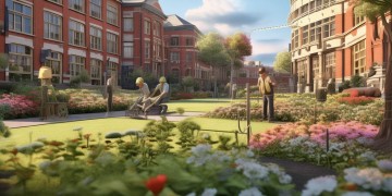 学校物业主要干什么？