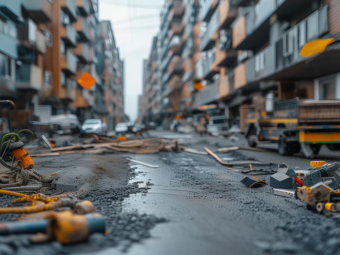 物业修小区路面会违法吗？